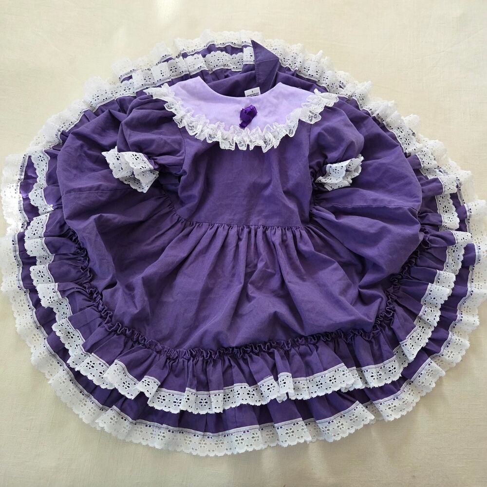 Lid'l Dolly's Purple Full Circle Dress kids 6
